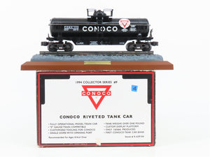 O Gauge 3-Rail K-Line K-639104 CONX Conoco Riveted Tank Car #1112 Coin Bank