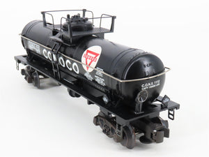 O Gauge 3-Rail K-Line K-639104 CONX Conoco Riveted Tank Car #1112 Coin Bank
