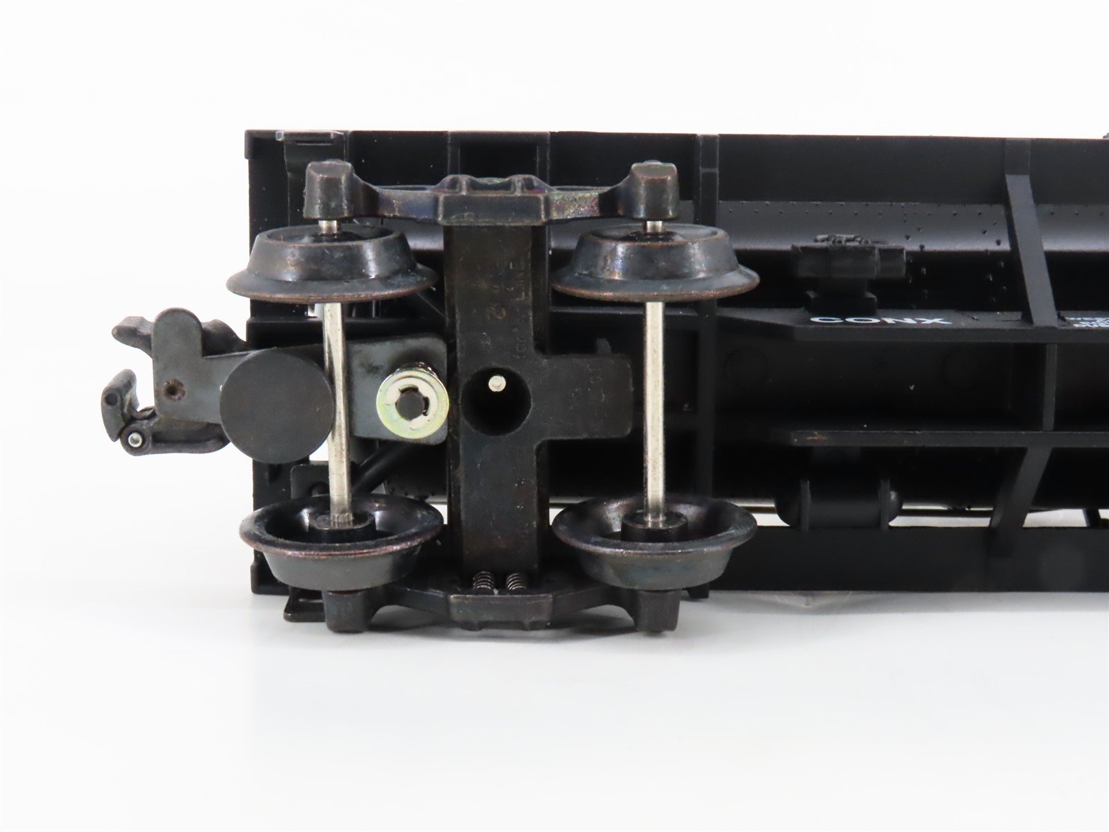 O Gauge 3-Rail K-Line K-639104 CONX Conoco Riveted Tank Car #1112 Coin Bank