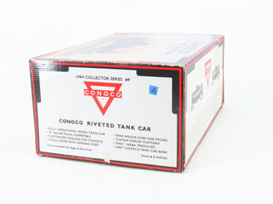 O Gauge 3-Rail K-Line K-639104 CONX Conoco Riveted Tank Car #1112 Coin Bank