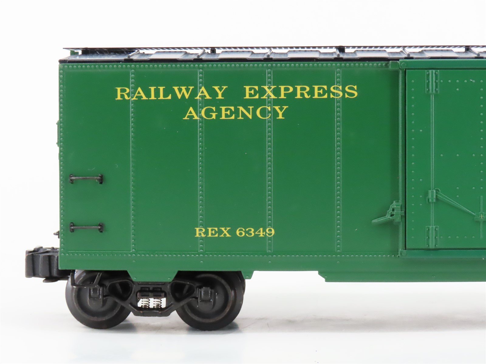 O Gauge 3-Rail K-Line K756-1991 Die-Cast REX Railway Express Agency Reefer #6349