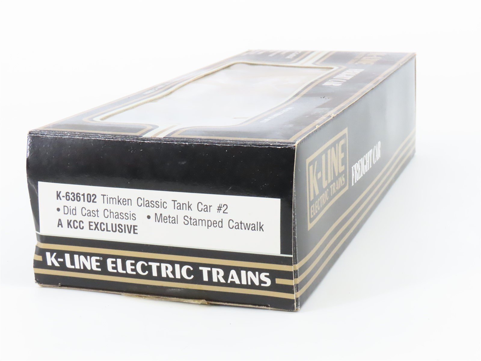 O Gauge 3-Rail K-Line K-636102 Die-Cast TRB Timken Single Dome Tank Car #636102