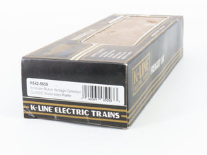 O Gauge 3-Rail K-Line K642-5609 STLRCCO Anheuser-Busch Wood Sided Reefer #3698