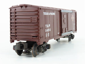 O Gauge 3-Rail K-Line K-6498 T&P Texas & Pacific Single Door Box Car #6498