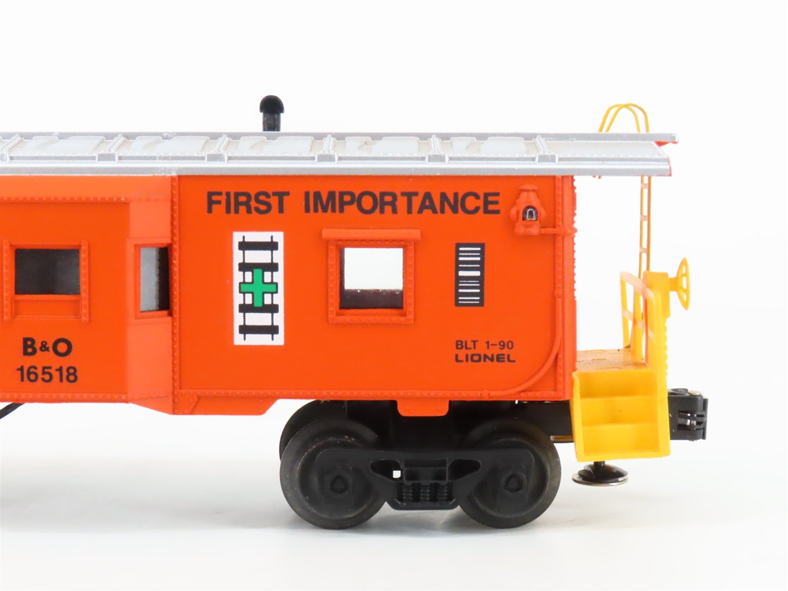 O Gauge 3-Rail Lionel 6-16518 B&O Chessie System Bay Window Caboose #16518