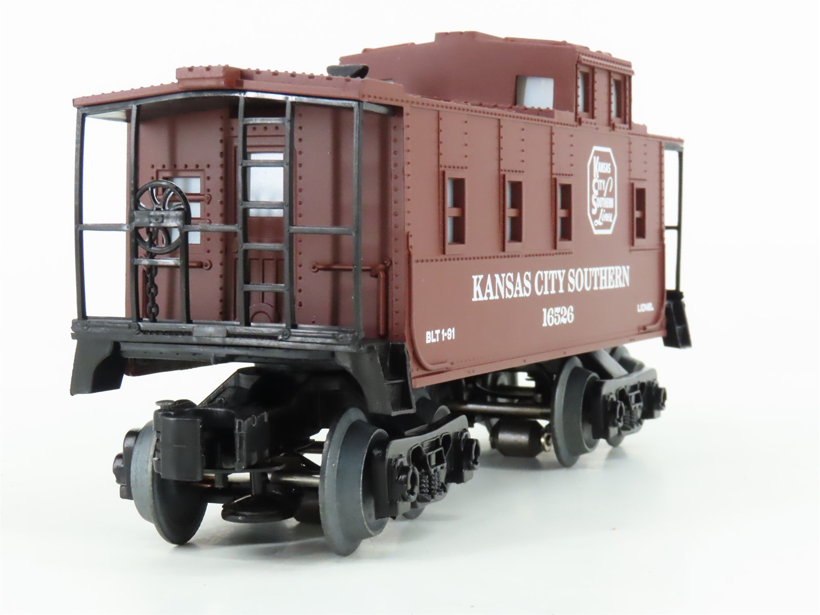 O Gauge 3-Rail Lionel 6-16526 KCS Kansas City Southern Railroad Caboose #16526