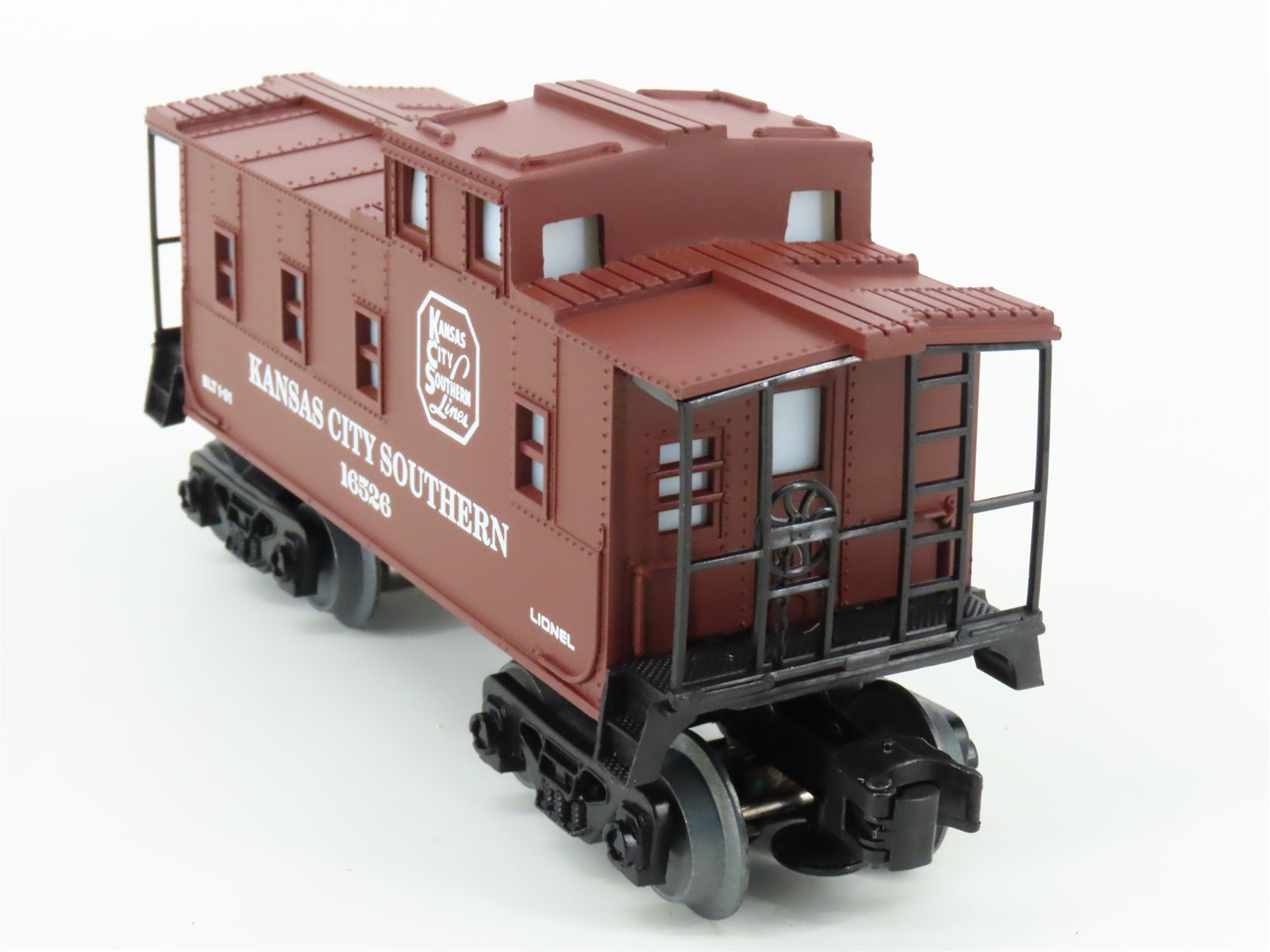 O Gauge 3-Rail Lionel 6-16526 KCS Kansas City Southern Railroad Caboose #16526