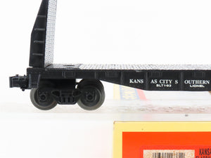 O Gauge 3-Rail Lionel 6-16382 KCS Kansas City Southern Bulkhead Flat Car #16382