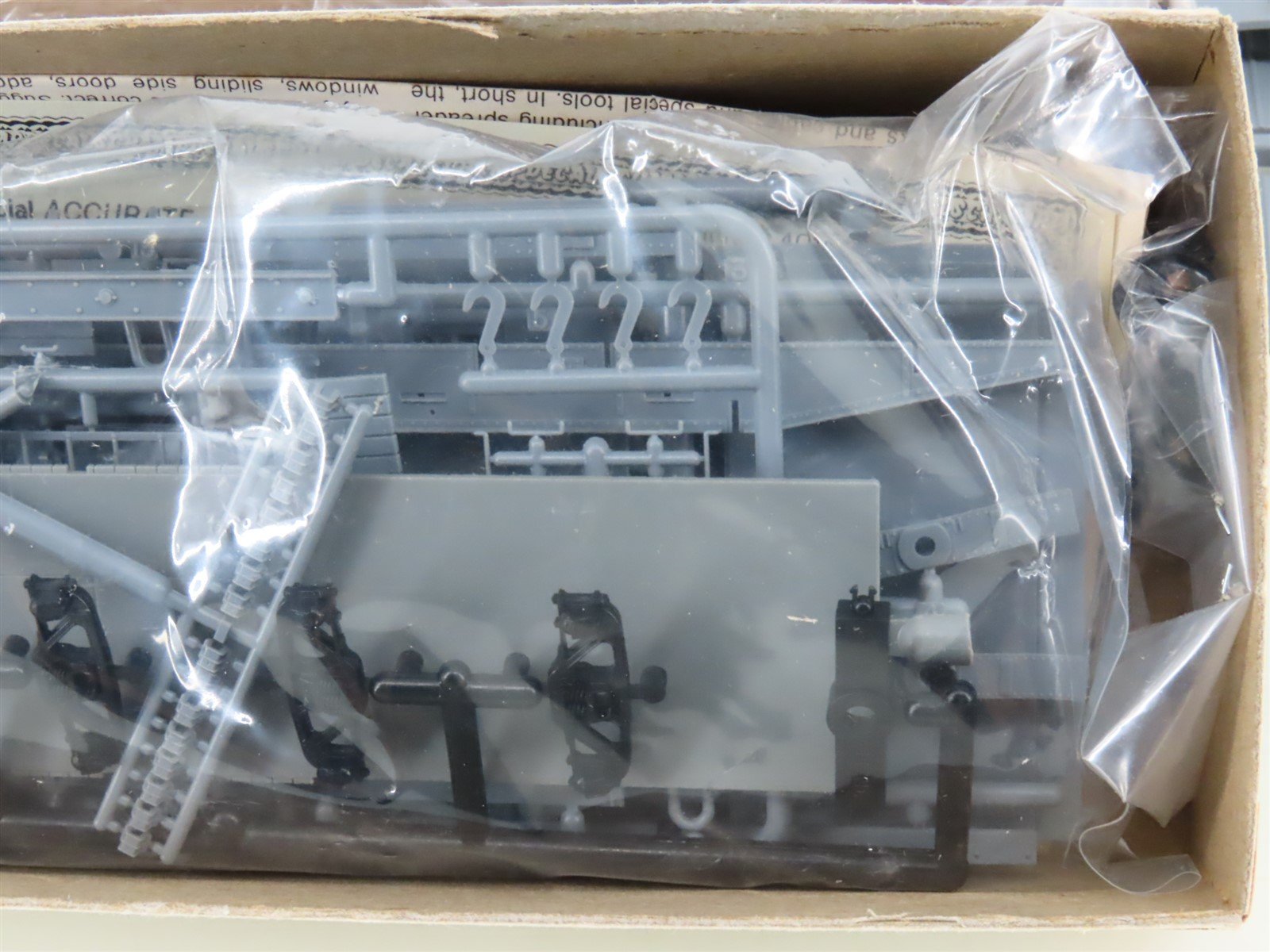 LOT of 3 HO Scale Tichy Train Group Kits Wheel Car, Boom Car, & Handcar Shed