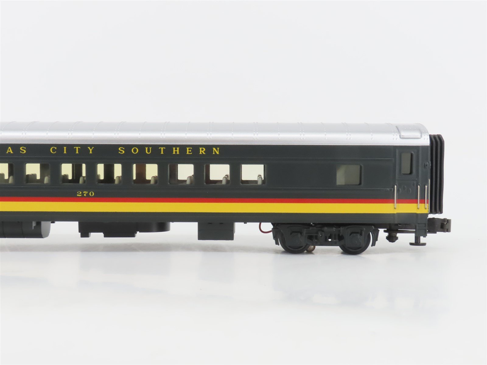 O Gauge 3-Rail MTH 20-6535 KCS Kansas City Southern 70' Passenger 5-Car Set