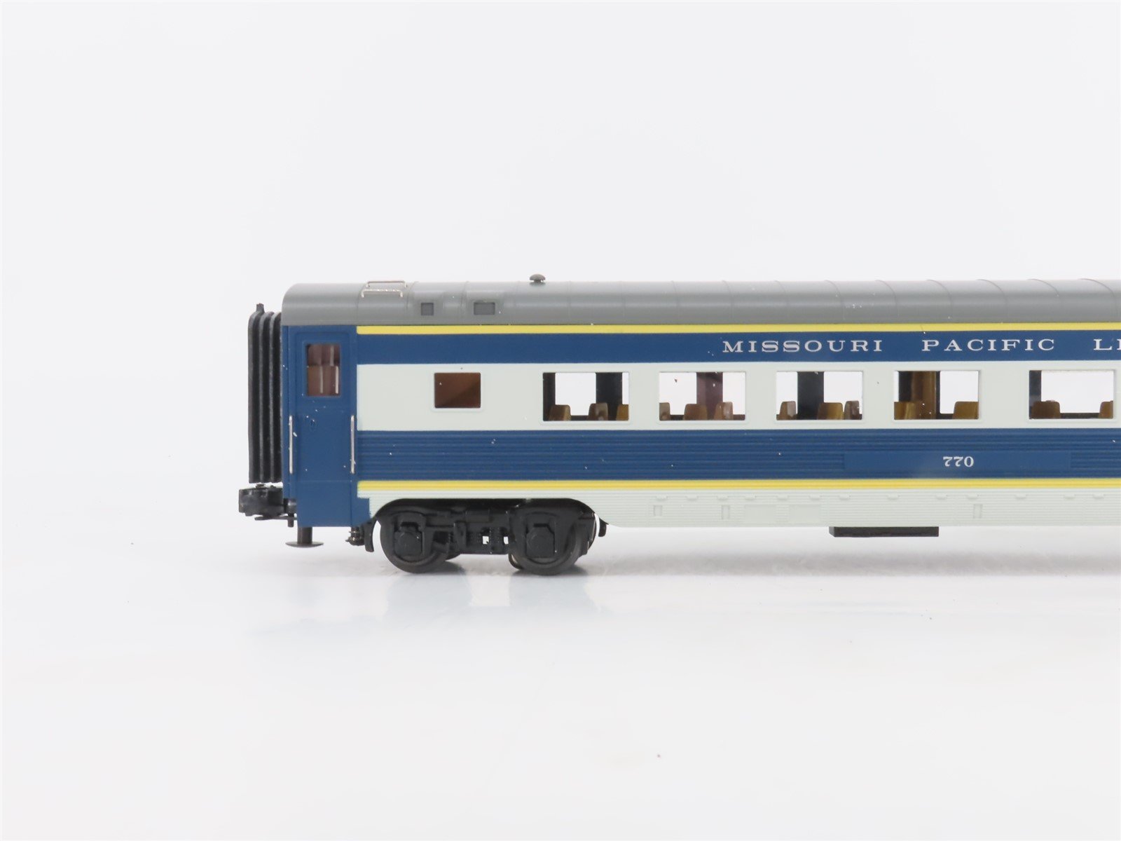 O Gauge 3-Rail MTH 30-67518 MP Missouri Pacific 60' Passenger 4-Car Set