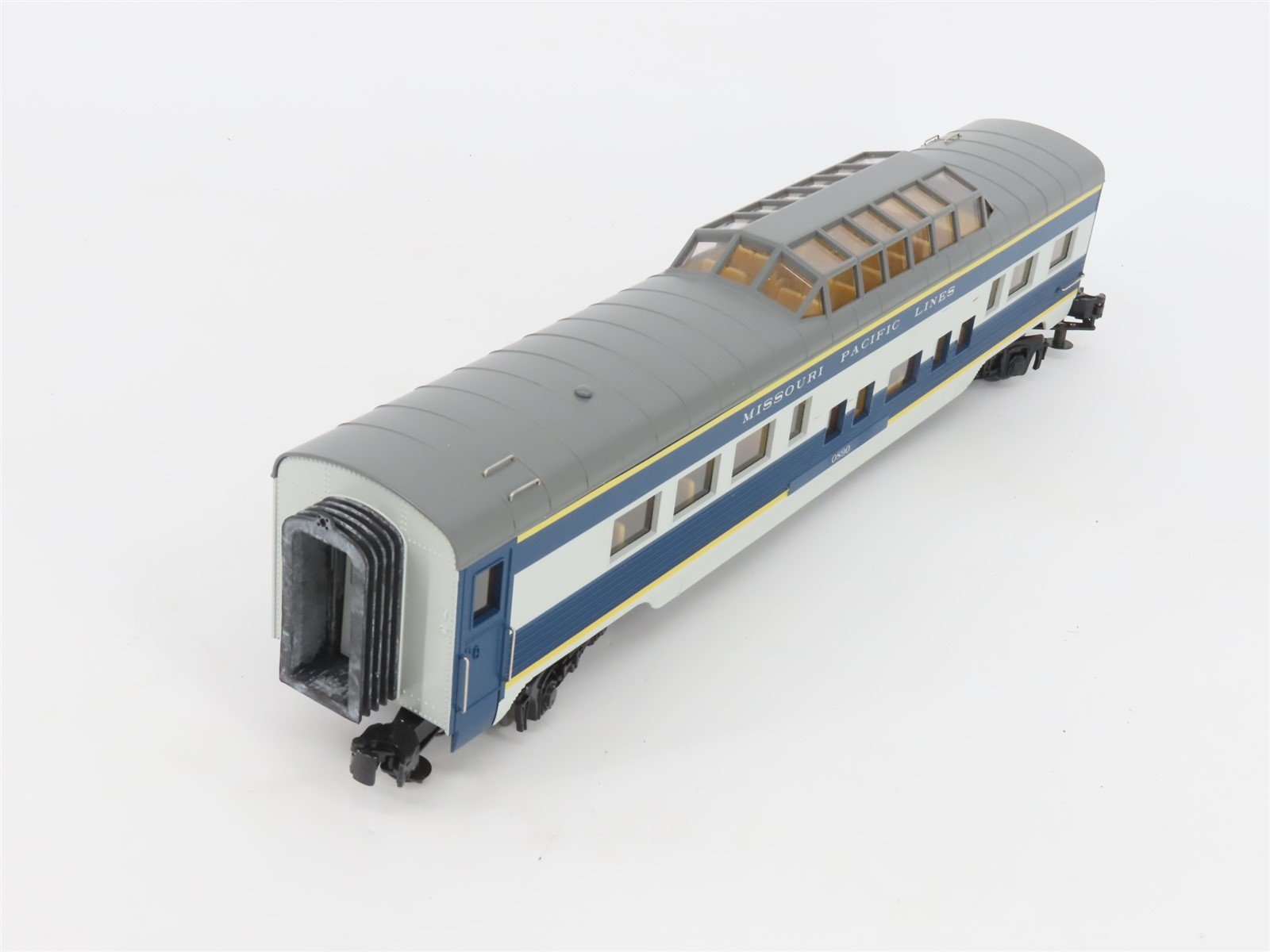 O Gauge 3-Rail MTH 30-67518 MP Missouri Pacific 60' Passenger 4-Car Set