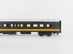 O 3-Rail MTH 20-6635 KCS Kansas City Southern Sleeper/Dome Passenger 2-Car Set