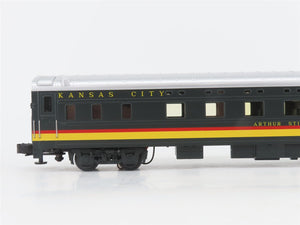 O 3-Rail MTH 20-6635 KCS Kansas City Southern Sleeper/Dome Passenger 2-Car Set