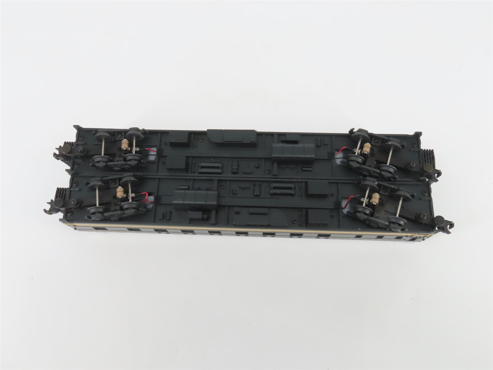 O 3-Rail MTH 20-6635 KCS Kansas City Southern Sleeper/Dome Passenger 2-Car Set