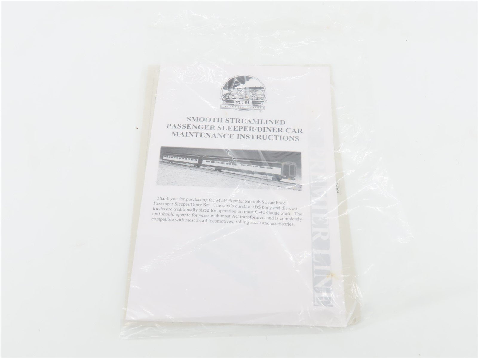 O 3-Rail MTH 20-6635 KCS Kansas City Southern Sleeper/Dome Passenger 2-Car Set