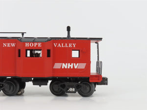 O Gauge 3-Rail K-Line K-5629A NHV Hew Hope Valley Gondola & Caboose 4-Car Pack