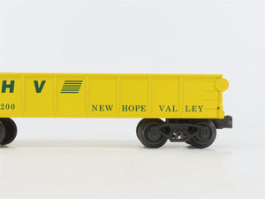 O Gauge 3-Rail K-Line K-5629A NHV Hew Hope Valley Gondola & Caboose 4-Car Pack
