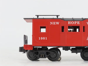 O Gauge 3-Rail K-Line K-5629A NHV Hew Hope Valley Gondola & Caboose 4-Car Pack