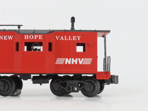 O Gauge 3-Rail K-Line K-5629A NHV Hew Hope Valley Gondola & Caboose 4-Car Pack