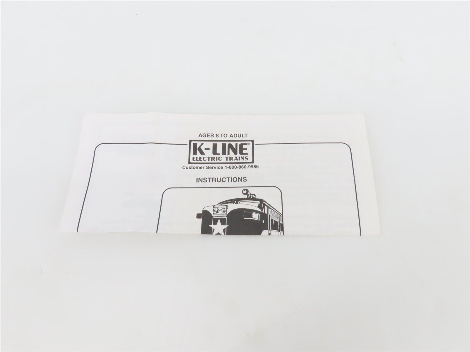 O Gauge 3-Rail K-Line Southern FA-1 Diesel Locomotive #6900 UNPOWERED