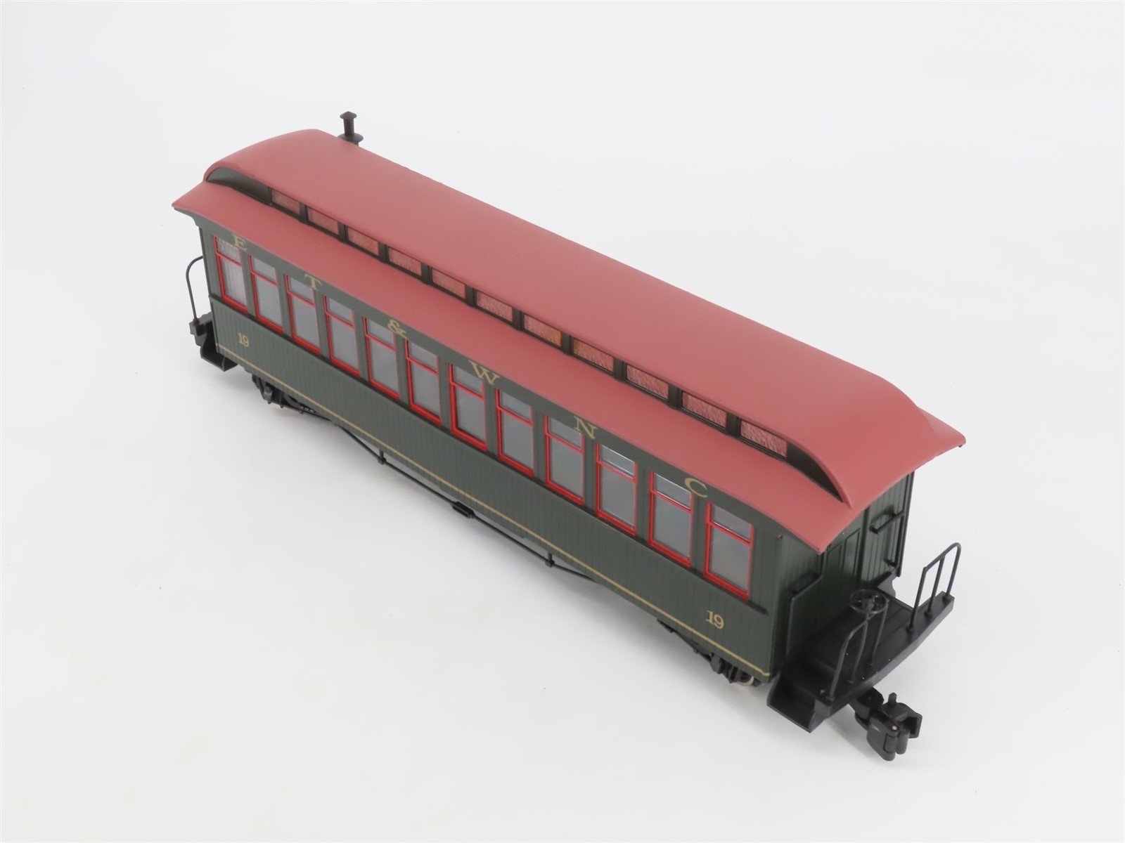 G Scale Bachmann Big Haulers 97220 ET&WC Railroad Coach Passenger Car #19
