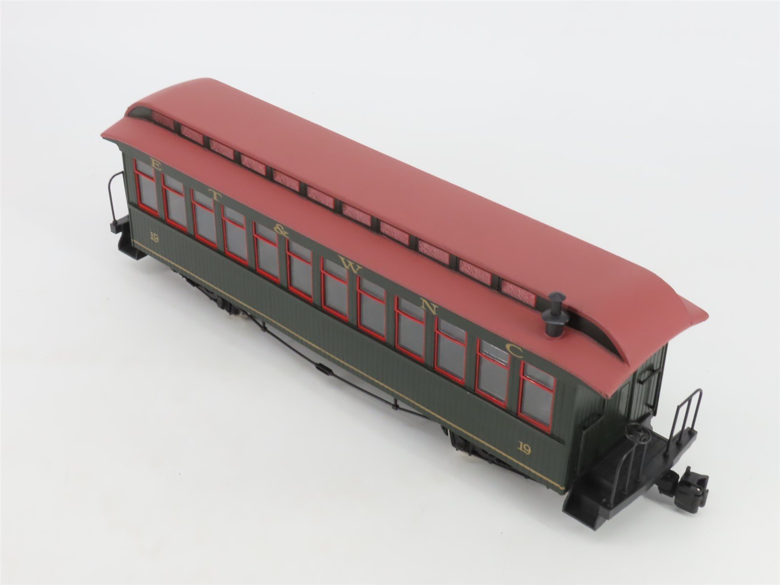 G Scale Bachmann Big Haulers 97220 ET&WC Railroad Coach Passenger Car #19