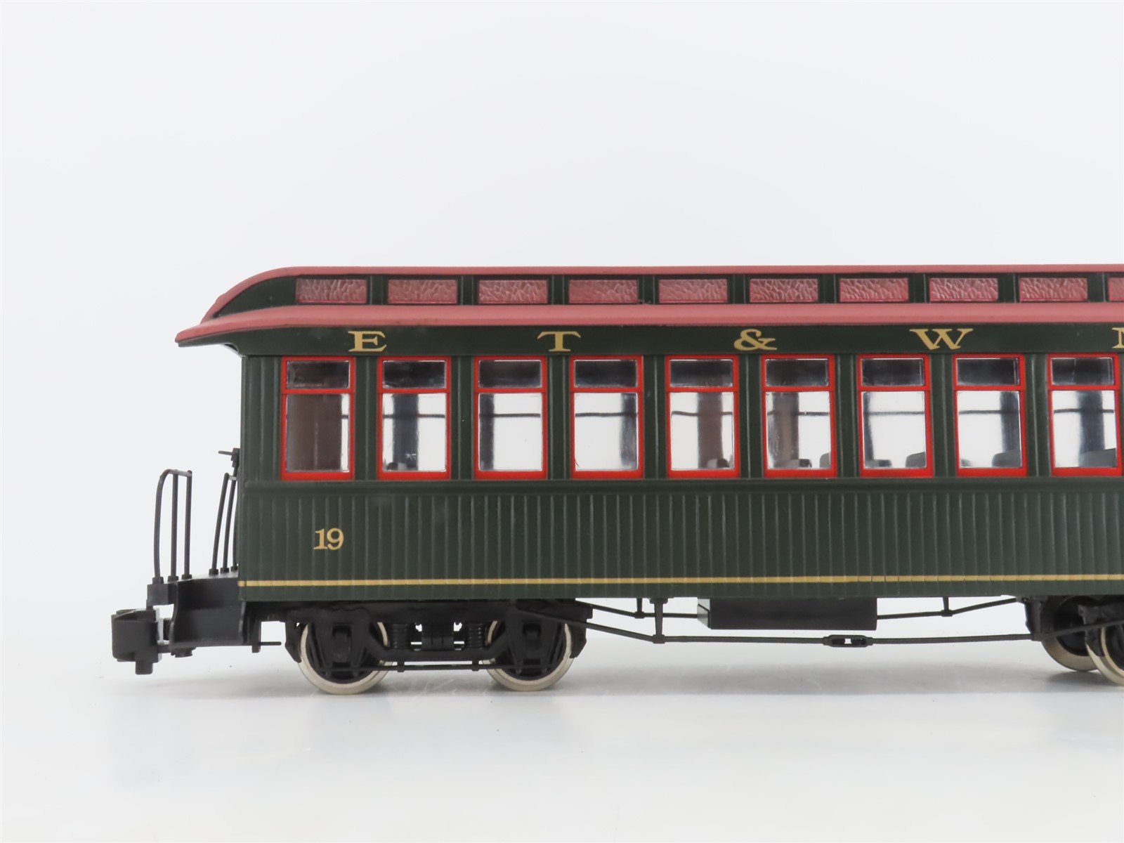 G Scale Bachmann Big Haulers 97220 ET&WNC Railroad Coach Passenger Car #19