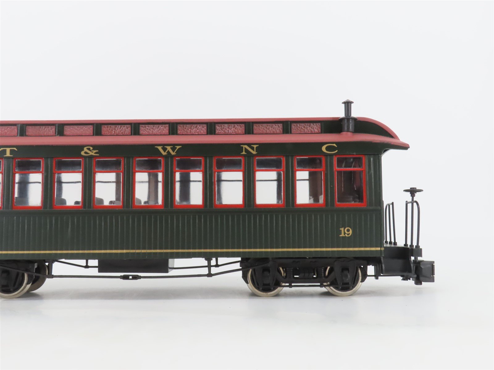 G Scale Bachmann Big Haulers 97220 ET&WNC Railroad Coach Passenger Car #19