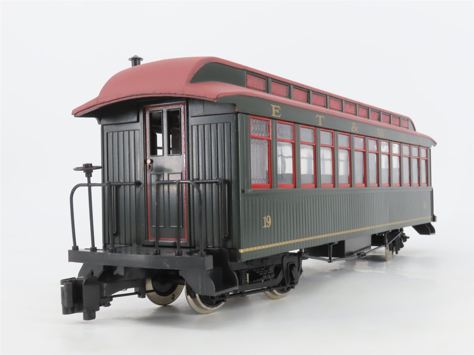 G Scale Bachmann Big Haulers 97220 ET&WNC Railroad Coach Passenger Car #19