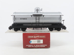 G Scale Bachmann 93420 ET&WNC ETX Single Dome Tank Car #601