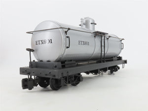 G Scale Bachmann 93420 ET&WNC ETX Single Dome Tank Car #601
