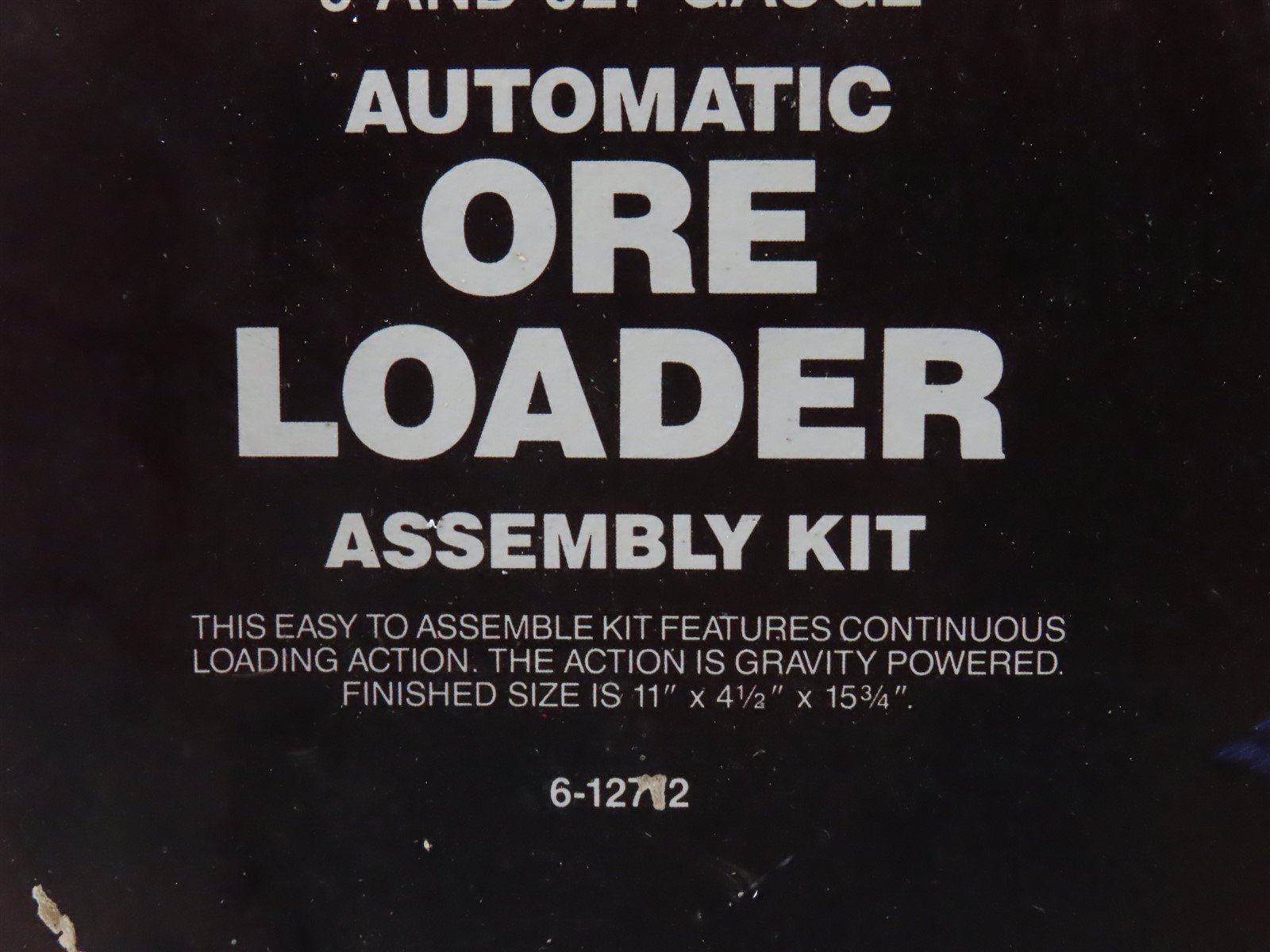 O/O27 Scale Lionel 6-12712 Auto Ore Loader Building Kit