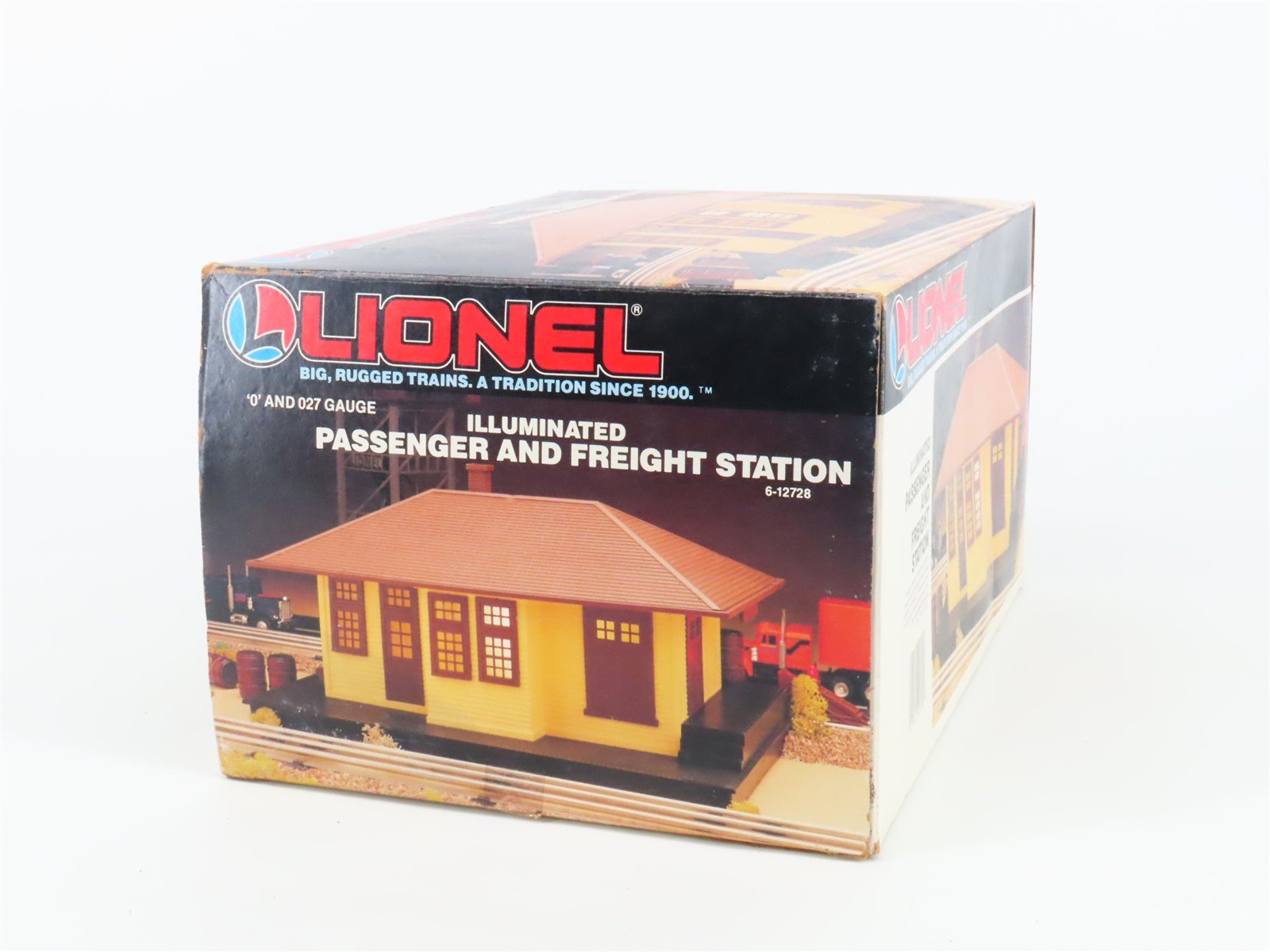 O/O27 Scale Lionel 6-12728 Illuminated Passenger & Freight Station