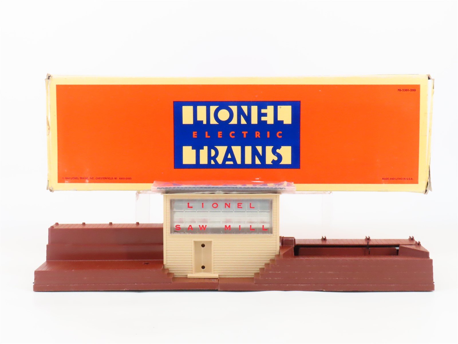 O Scale Lionel 6-12873 Operating Sawmill Building