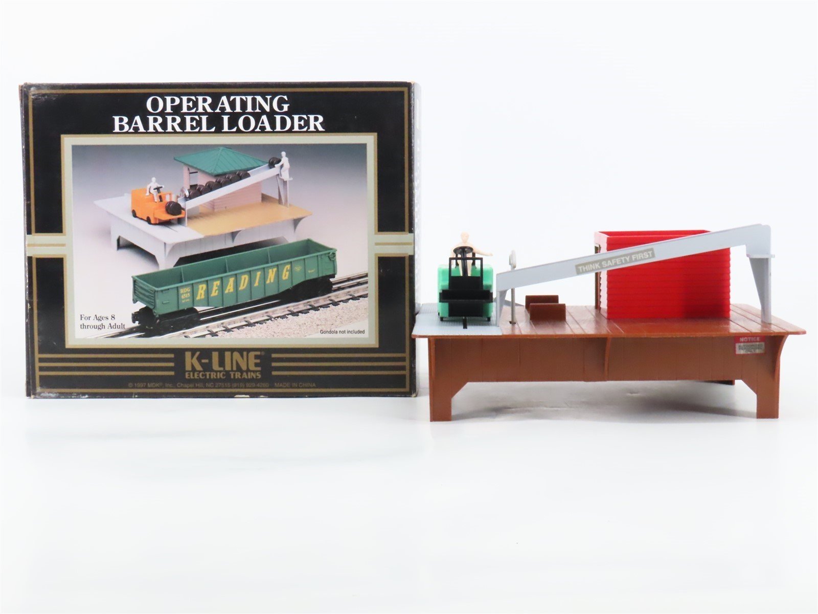 O/O27 Scale K-Line Operating Barrel Loader