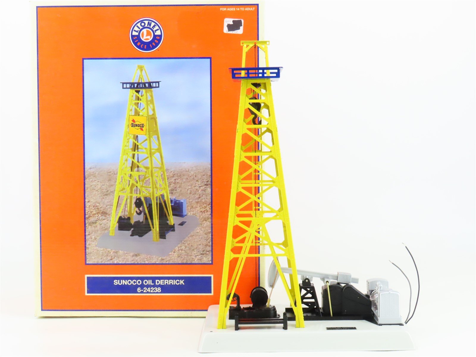 O Scale Lionel 6-24238 Sunoco Oil Derrick