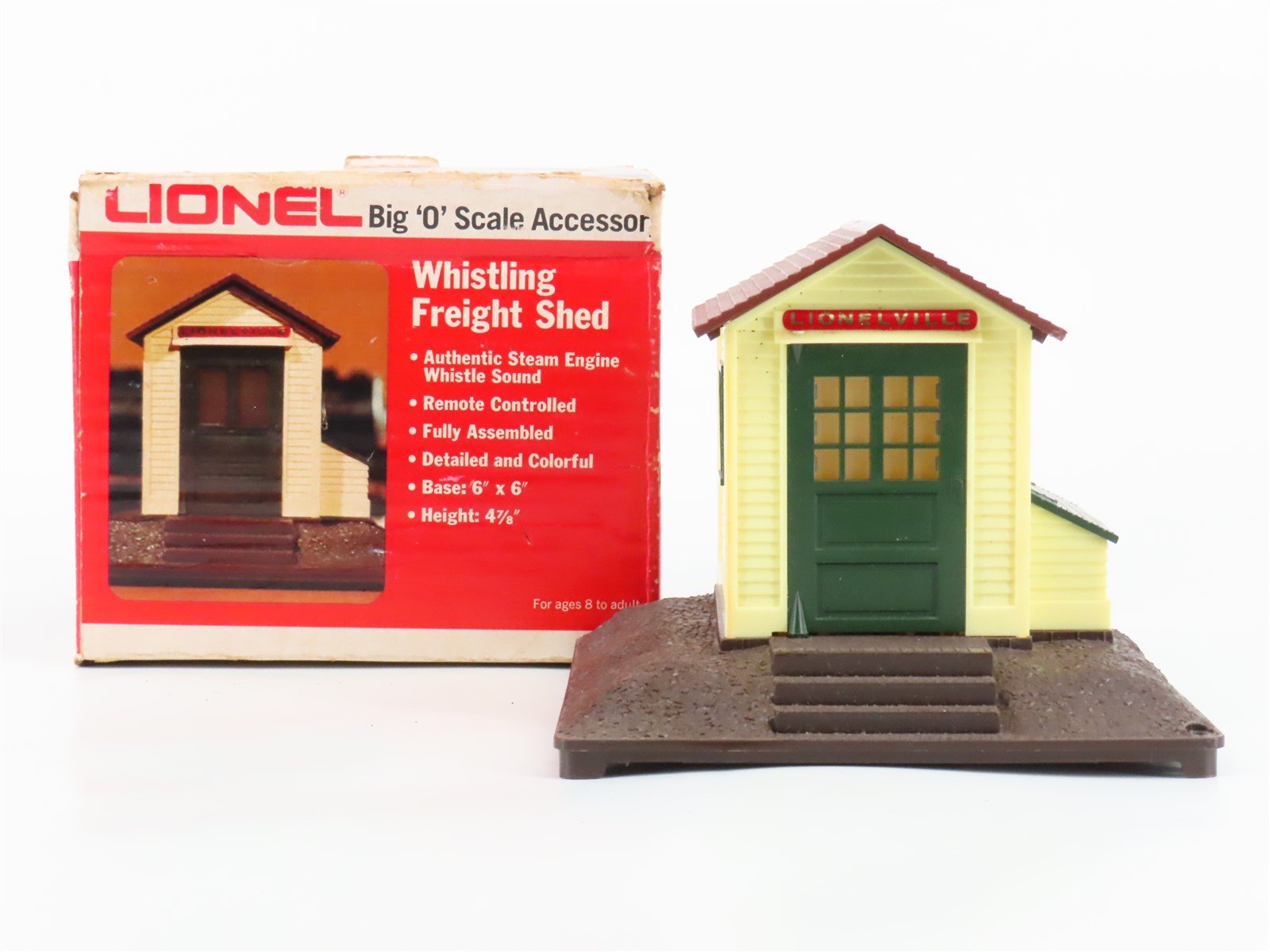 O Scale Lionel 6-2126 Whistling Freight Shed Building