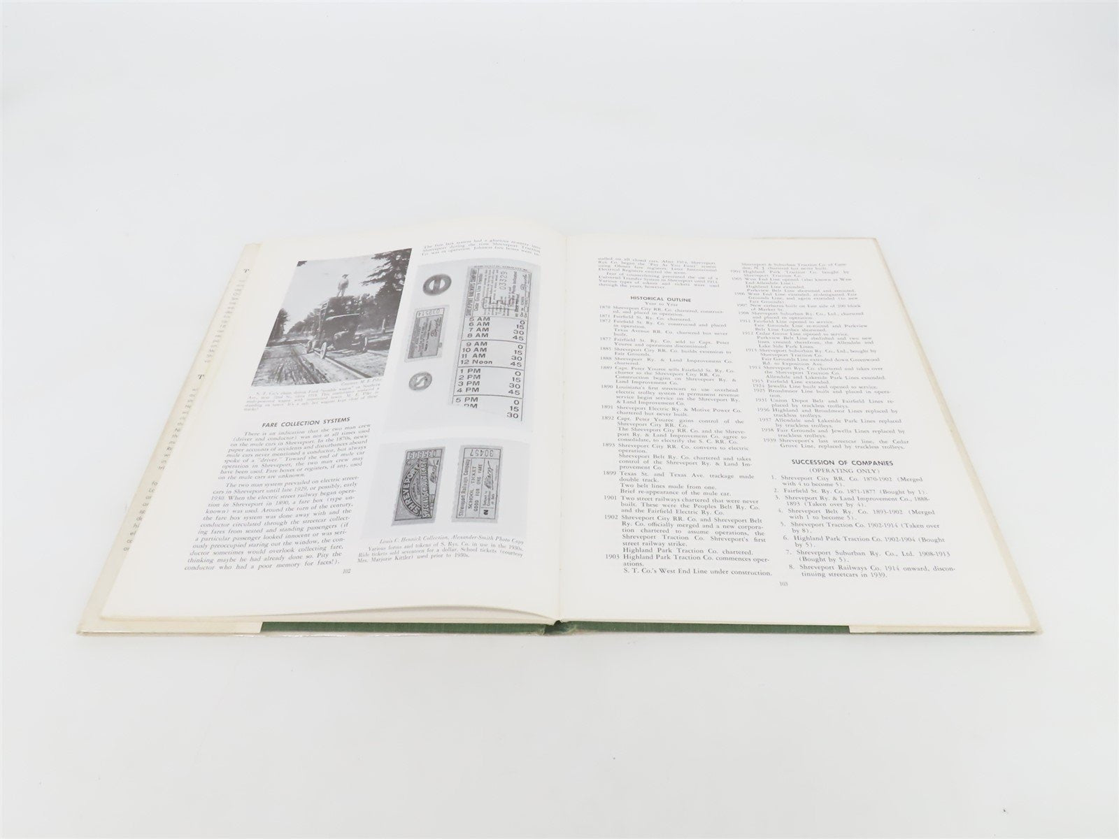 Louisiana Its Street & Interurban by Louis C. Hennick & E. Harper Charlton Â©1962