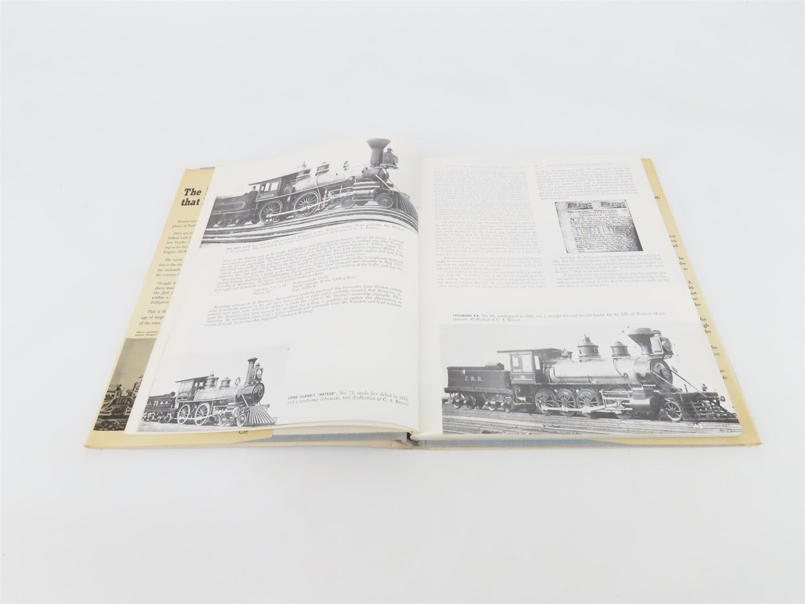 The Locomotives That Baldwin Built by Fred Westing Â©1966