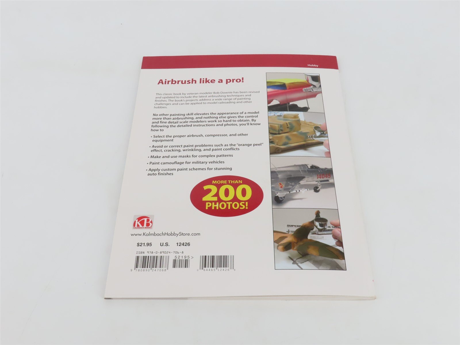 Fine Scale Modeler How to Use an Airbrush Second Edition by Robert Downie Â©2008