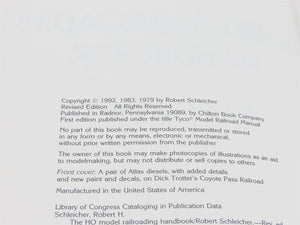 Revised Edtion HO Model Railroading Handbook by Robert Schleicher Â©1992