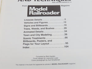 Model Railroader Detailing Tips & Techniques #35 by Bob Hayden Â©1993
