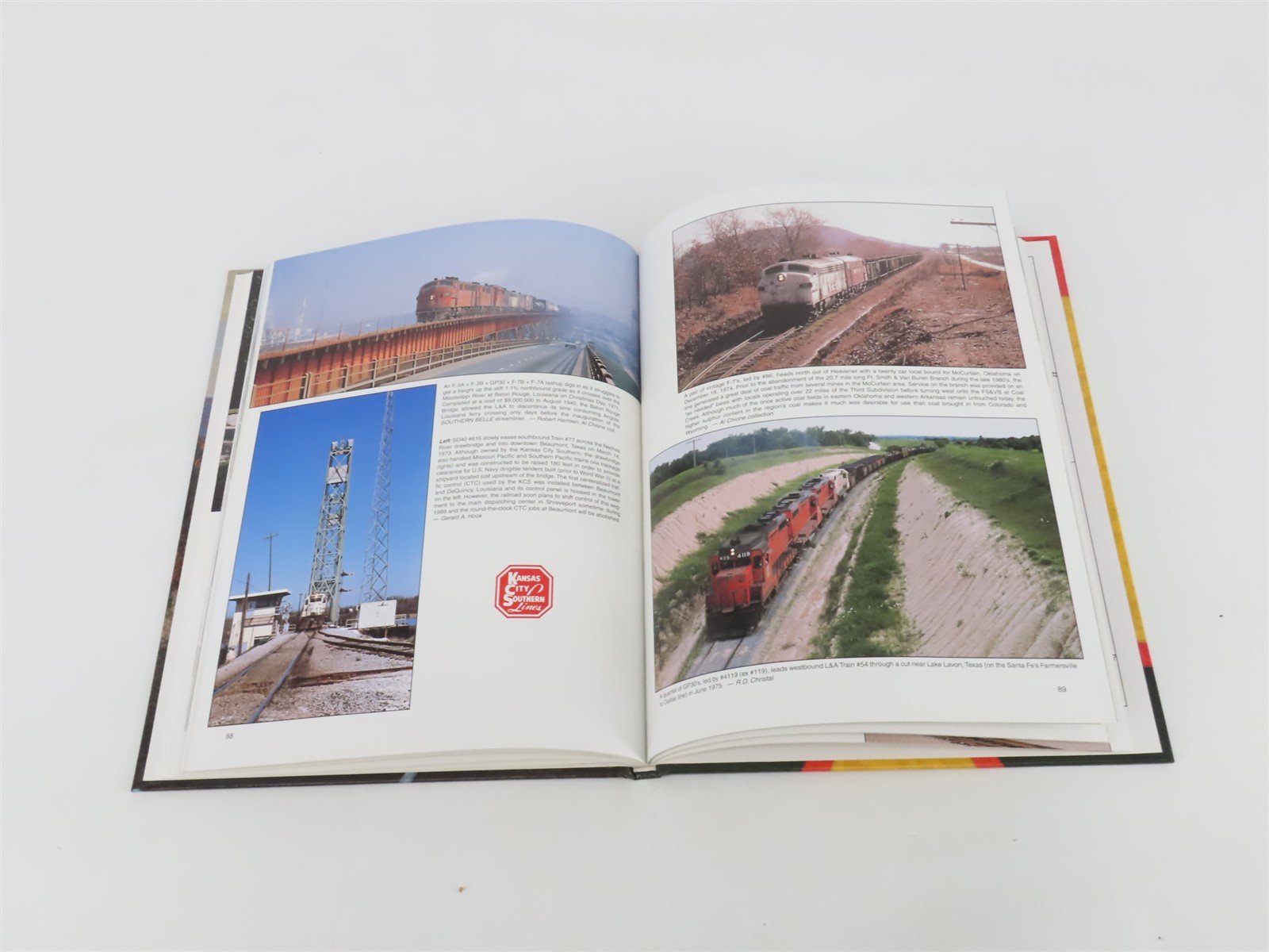 Kansas City Southern Color Pictorial by Steve Allen Goen Â©1999 HC Book
