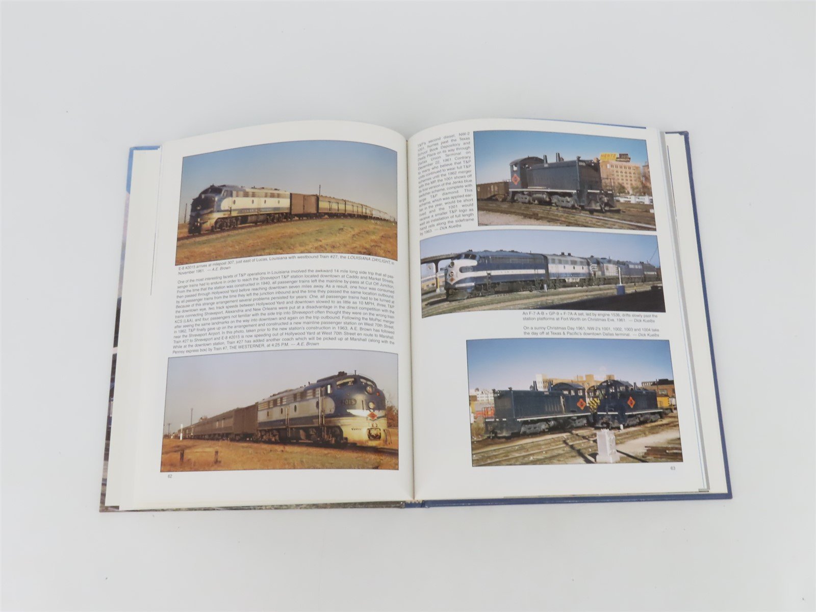 Texas & Pacific Color Pictorial by Steve Allen Goen ©1997 HC Book