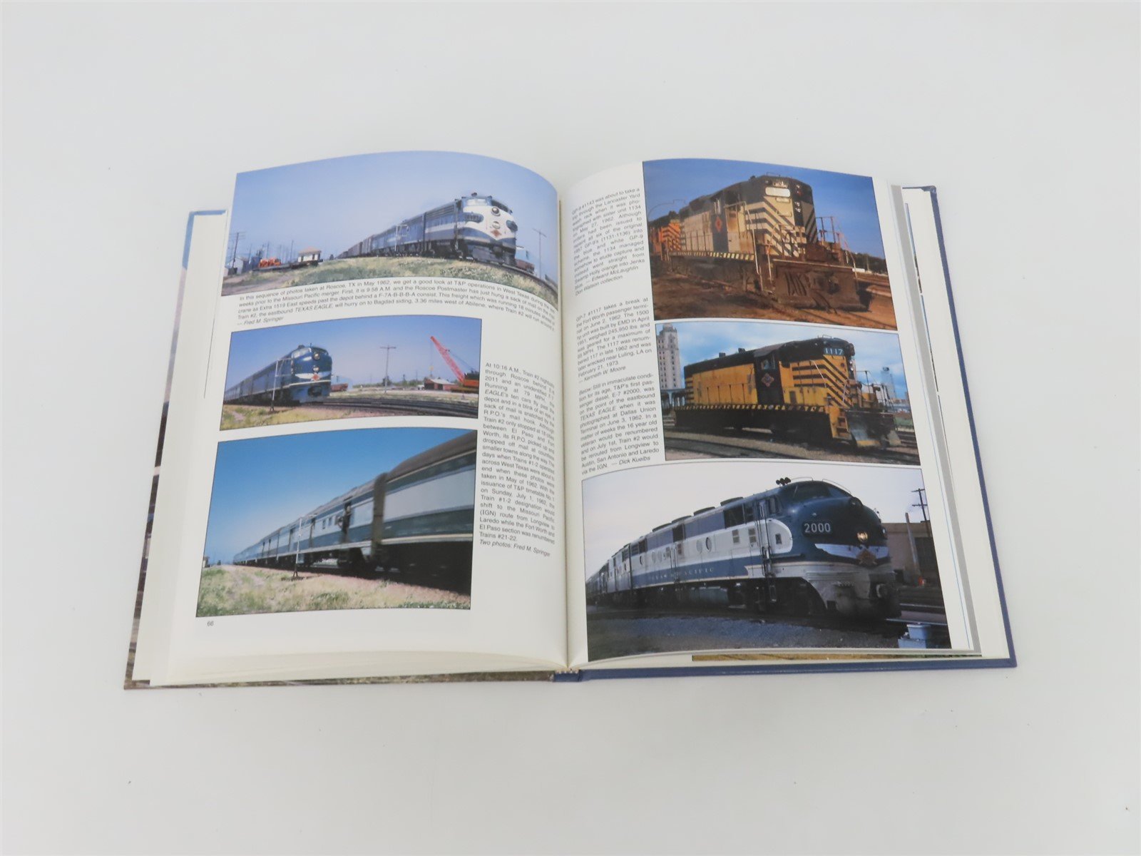 Texas & Pacific Color Pictorial by Steve Allen Goen ©1997 HC Book