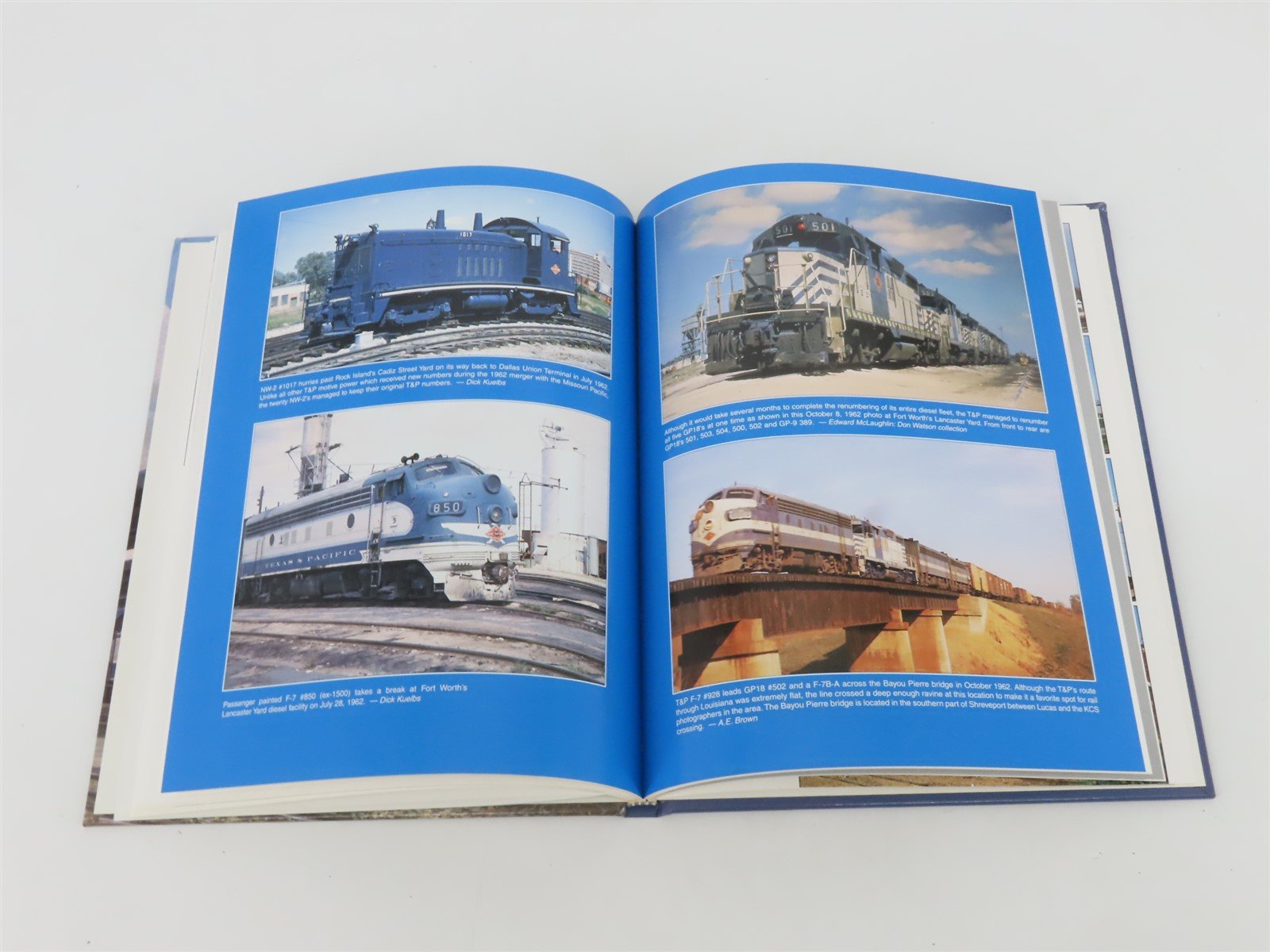 Texas & Pacific Color Pictorial by Steve Allen Goen ©1997 HC Book