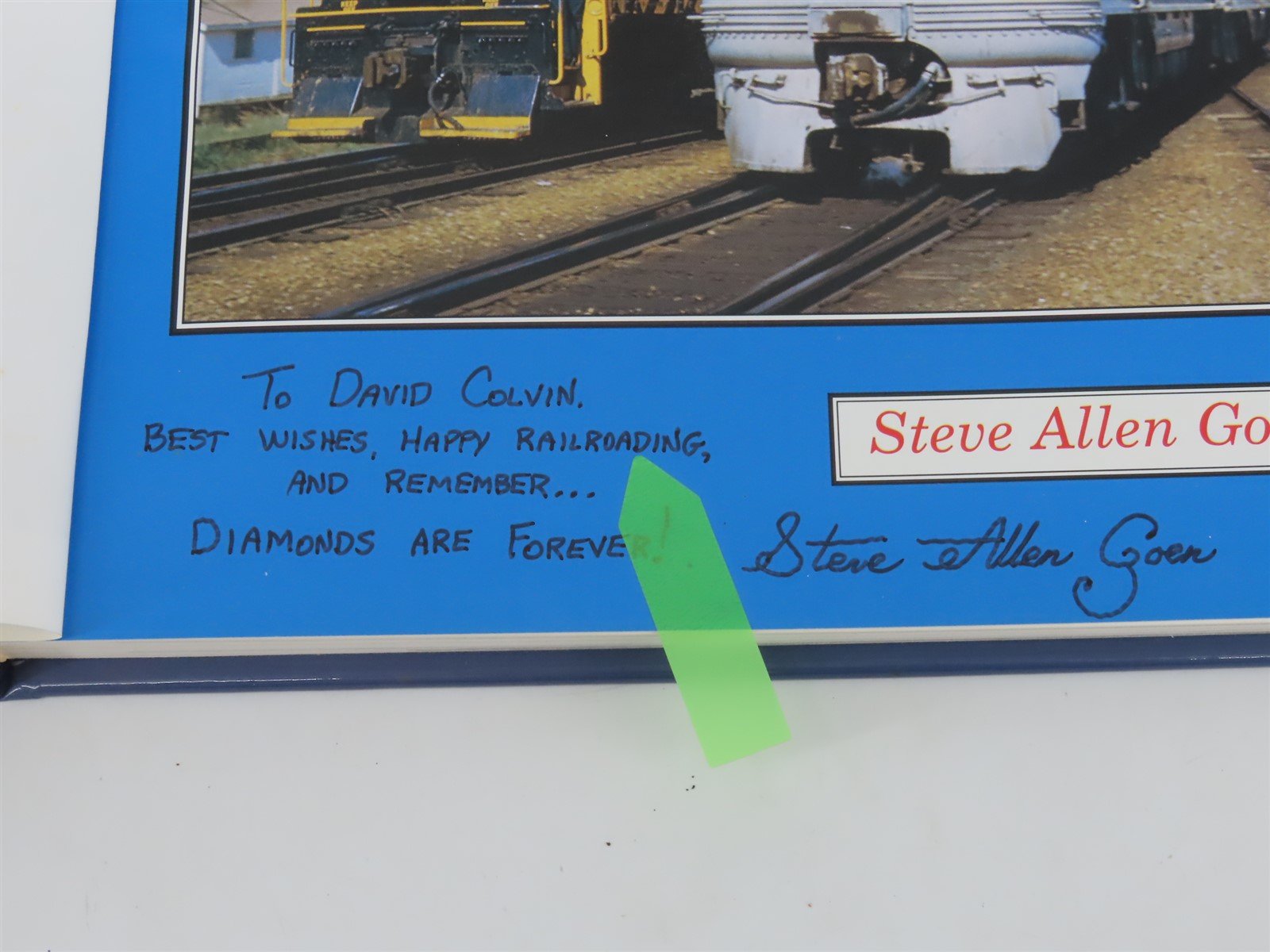 Texas & Pacific Color Pictorial by Steve Allen Goen ©1997 HC Book