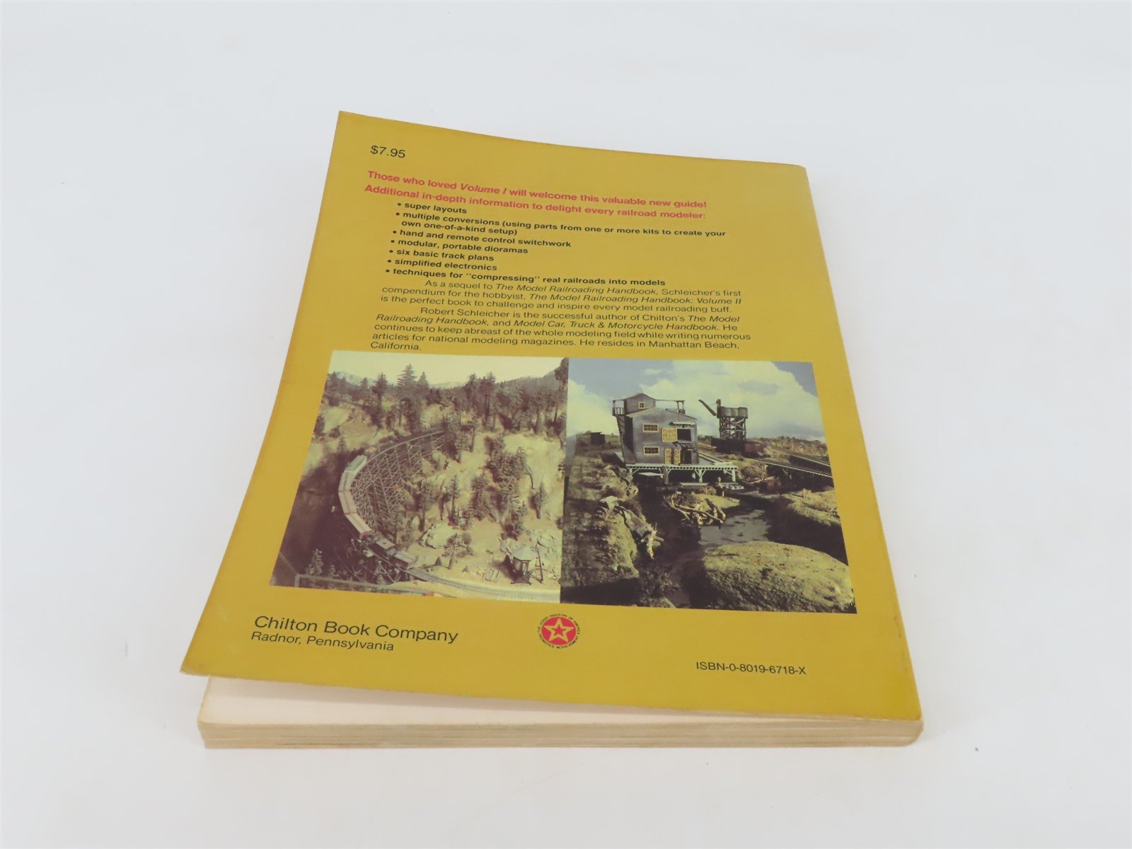 Model Railroading Handbook Vol. II by Robert Schleicher Â©1978