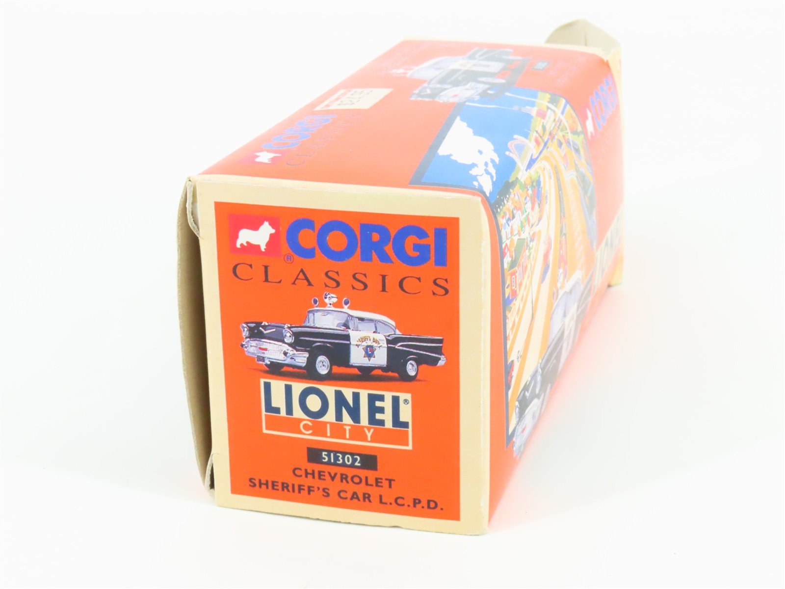 O Scale Lionel Corgi 51302 Die-Cast Chevrolet LCPD Sheriffs Car